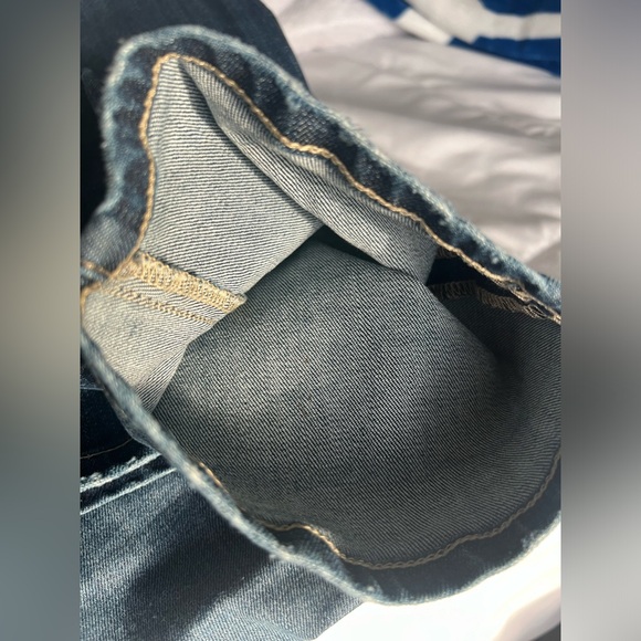 S.M.N. Men’s Straight Jeans Hunter in Waver Size 38 Whiskering Dark Denim - Picture 5 of 13